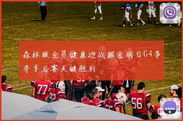 森林狼全员健康迎战掘金明日G4争夺季后赛关键胜利